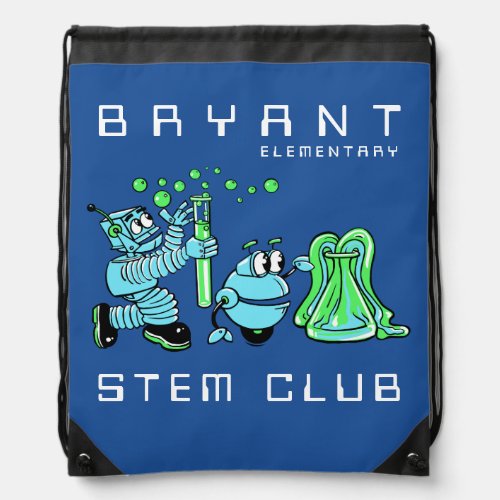 STEM Club  Drawstring Bag