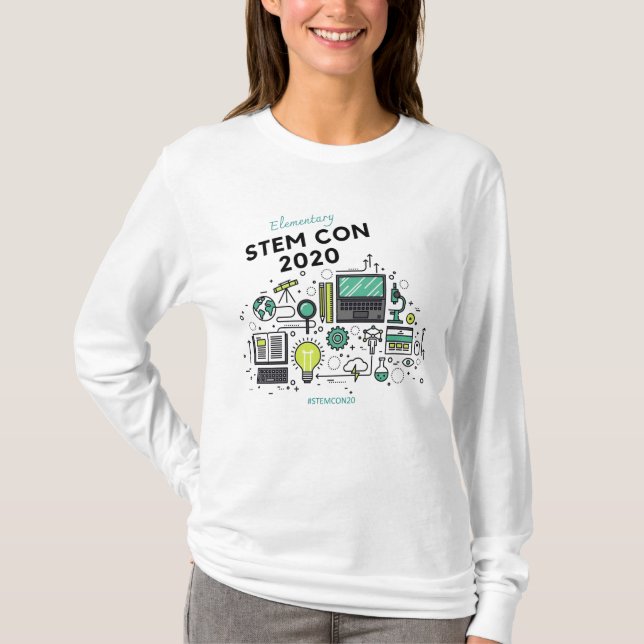 STEM CON 2020 Long Sleeve Tshirt (Front)