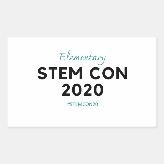 STEM CON 2020 Sticker 3 (Front)