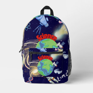 "STEM Exploration: A Celebration of Science and Sp Printed Backpack