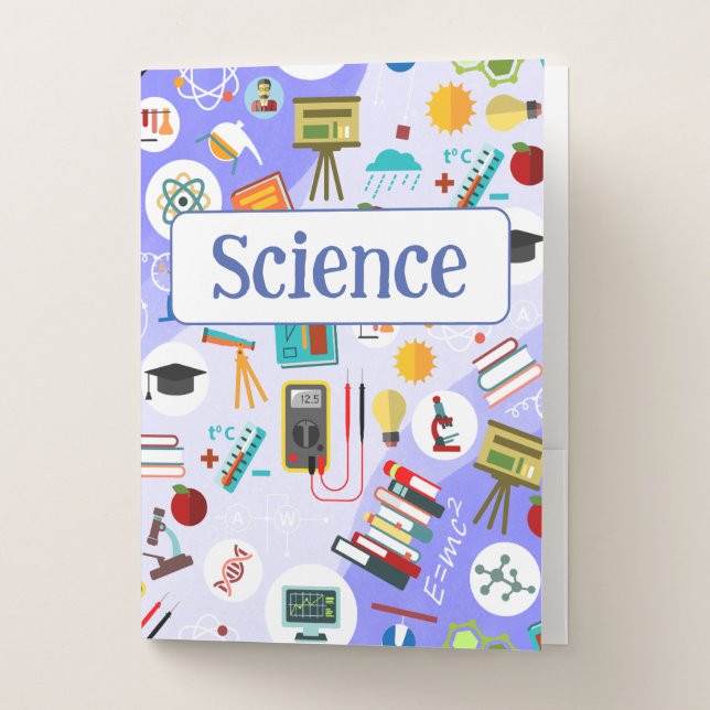 STEM Science  Pocket Folder (Front)