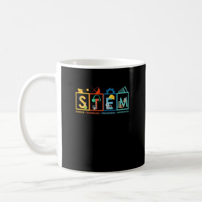 STEM Science Technology Engineering Math Teacher S Coffee Mug (Left)