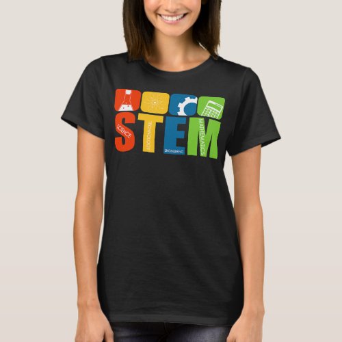 STEM Teacher Science Technology Engineering Math  T_Shirt
