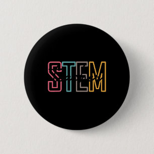 Stem Teacher Science Technology Teacher Back To Sc Button