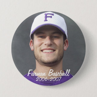 StembridgeW2007Mug, Furman Baseball, 2006-2007 Pinback Button