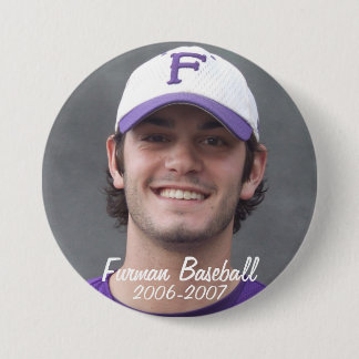 StembridgeW2007Mug, Furman Baseball, 2006-2007 Pinback Button