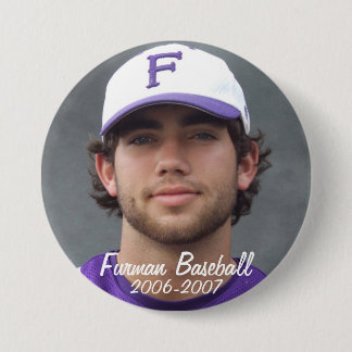 StembridgeW2007Mug, Furman Baseball, 2006-2007 Pinback Button