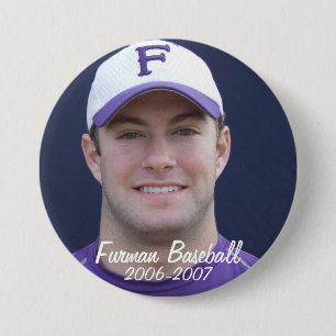 StembridgeW2007Mug, Furman Baseball, 2006-2007 Pinback Button