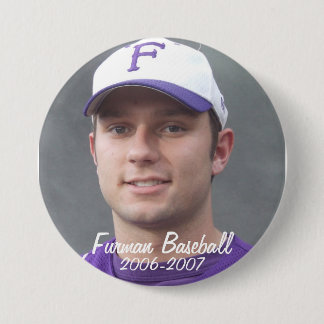 StembridgeW2007Mug, Furman Baseball, 2006-2007 Pinback Button