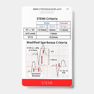 STEMI/High Risk EKGs Badge