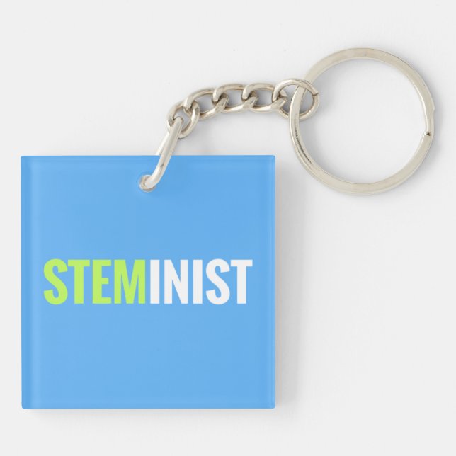 STEMinist Keychain (Back)