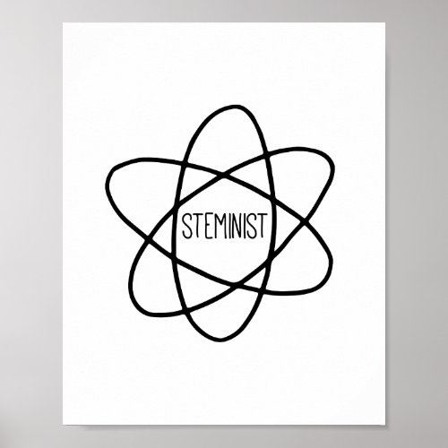 Steminist Support Women in STEM Quote Poster