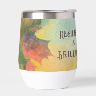 Stemless Wine Cooler Thermal Wine Tumbler