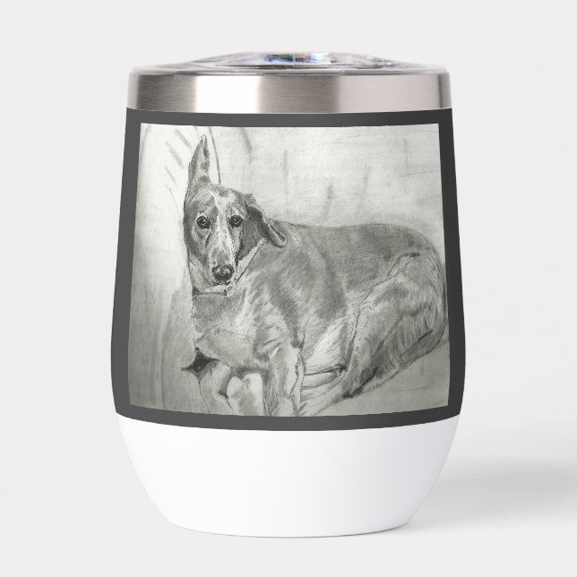Stemless Wine Tumbler  (Front)