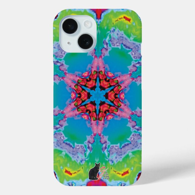 Stemma Kaleidoscope Case-Mate iPhone Case (Back)