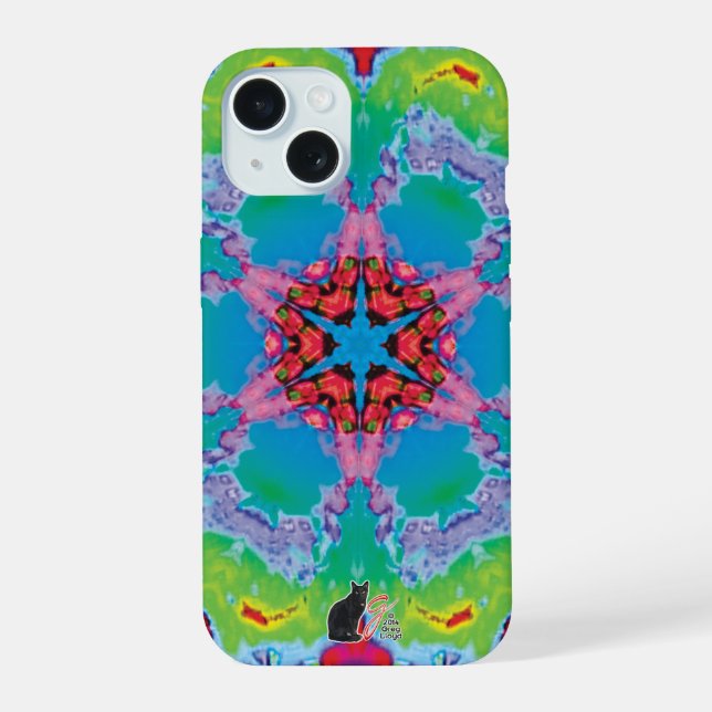 Stemma Kaleidoscope Iphone Case (Back)