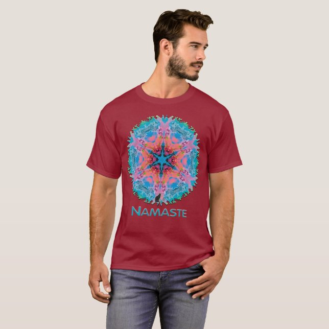 Stemma Namaste Kaleidoscope T-shirt (Front Full)