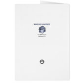 Stenciled Seahorse (Back)