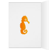 Stenciled Seahorse Cards (Inside (Left))