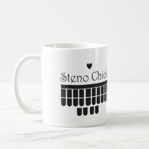 Steno Chick Mug