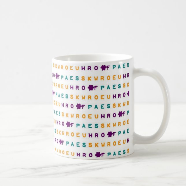 Steno Peace Joy Love Mug (Right)