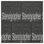 Stenographer Extraordinaire Fabric