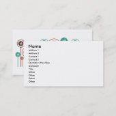 Stenography Daisies Business Card (Front/Back)