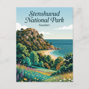 Stenshuvud National Park Sweden Postcard