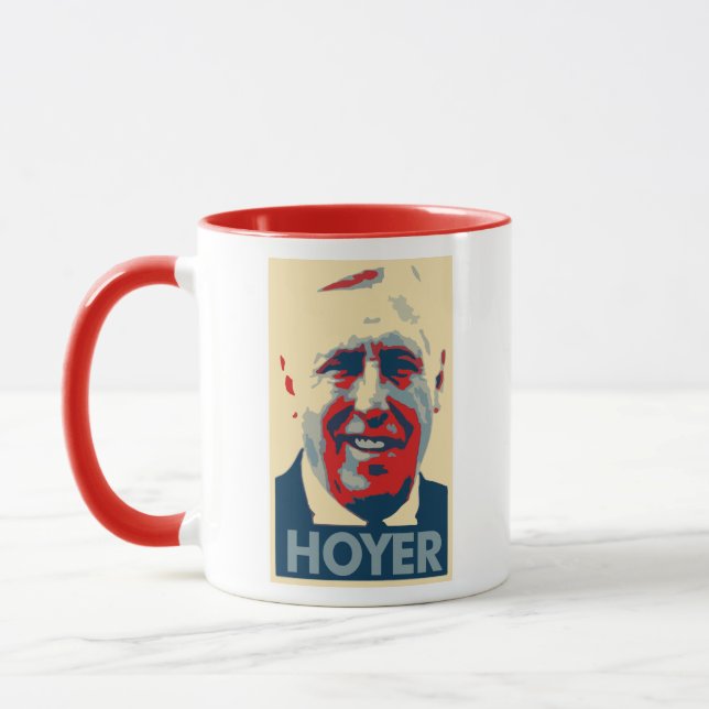 Steny Hoyer Poster Political Parody Mug (Left)