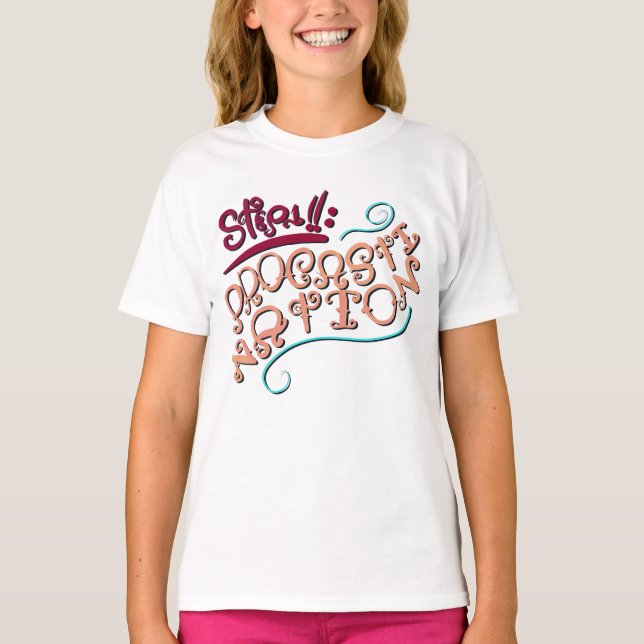 Step 1: Procastination T-Shirt (Front)