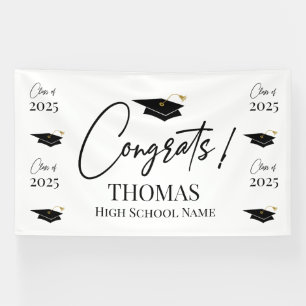 Step and repeat Graduation Backdrop banner 