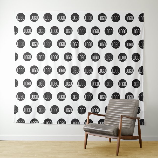 Step and Repeat Logo Selfie Photo backdrop (In Situ (Horizontal))