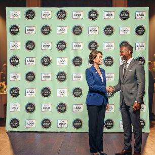 Step And Repeat Media Wall - Sponsor Logo Backdrop