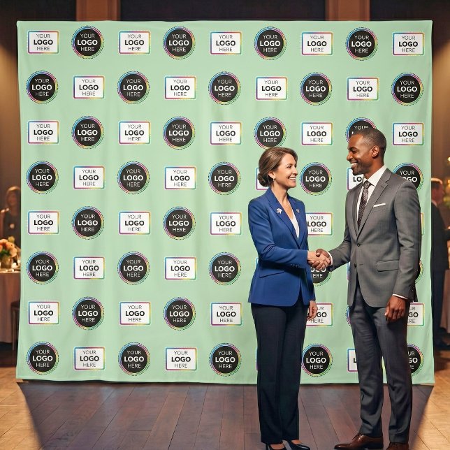 Step And Repeat Media Wall - Sponsor Logo Backdrop (Creator Uploaded)