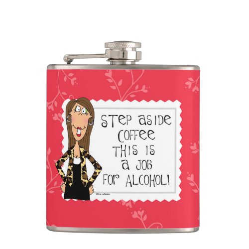 Step aside Coffee this is a job for alcohol flask