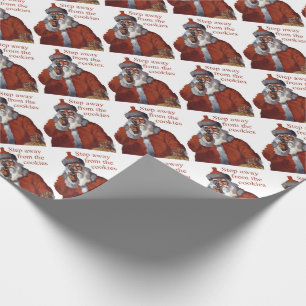 Step Away from the Cookies Wrapping Paper