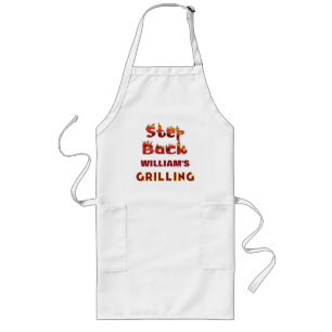 Step Back Customized Grilling Apron
