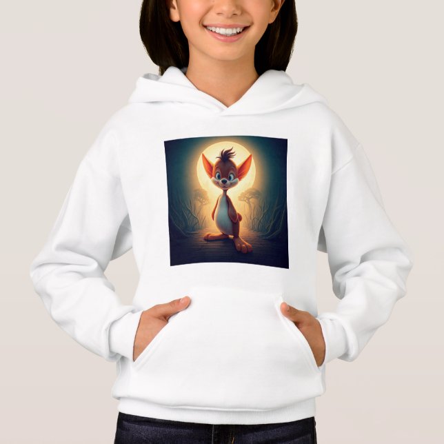Step Back in Time with Classic Cartoons Images! Hoodie (Front)