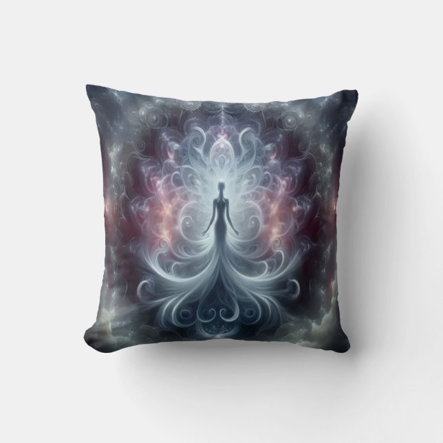 Step Beyond Throw Pillow (Front)