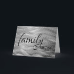 Step Brother Birthday Metal Abstract Card<br><div class="desc">Silver metal abstract background for step brother's birthday.
Inside text can be changed for any family member.</div>