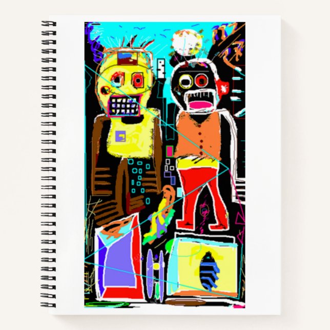 Step Brothers Abstract Notebook (Front)