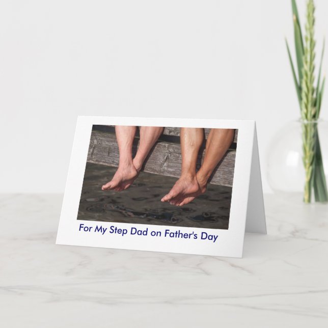 Step Dad — Father's Day Card (Front)