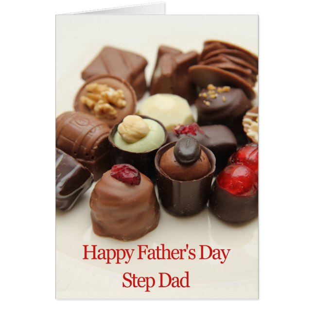 Step Dad Happy Father's Day Cards (Front)