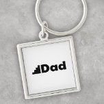 Step Dad Keychain<br><div class="desc">A simple but stylish logo for a proud step dad.</div>