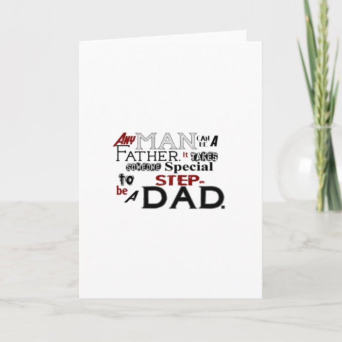 step dad cards fathers day