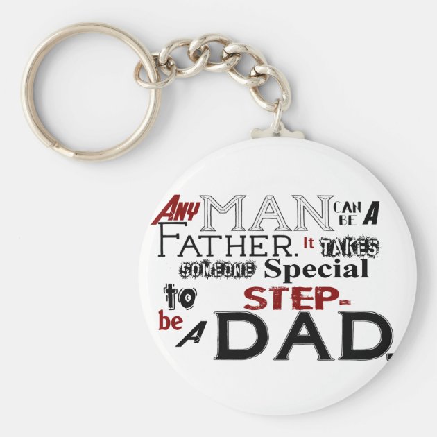 step dad keychains