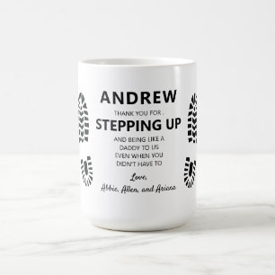Step Dad Thank You Coffee Mug