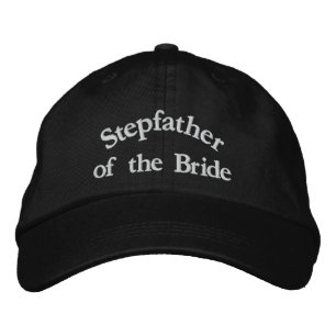Step Father of the Bride Embroidered Baseball Hat