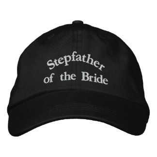 Step Father of the Bride Embroidered Baseball Hat