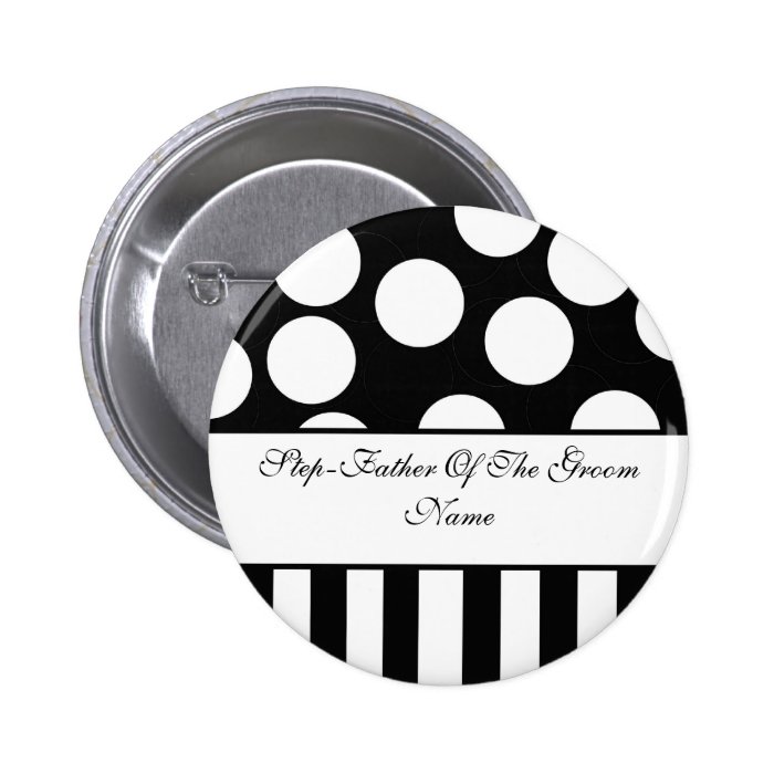 Step Father Of The Groom Button